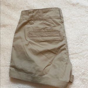 Tan Cargo Shorts